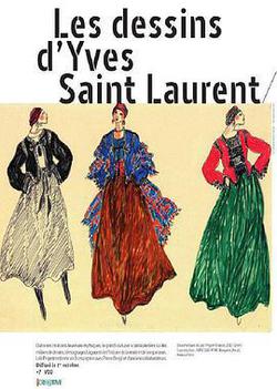 伊夫聖羅蘭的手稿(Les dessins d'Yves Saint Laurent)